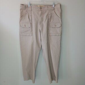CABELAS Men's Pants Cargo‎ 7 Pocket Pants Size 38 Hiking Outdoor Cotton Spandex